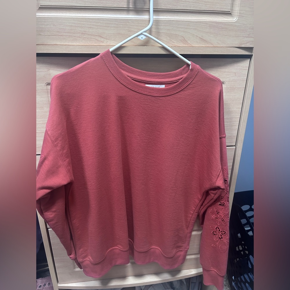 Maurices Red Long Sleeve Top